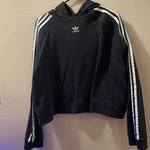 Adidas semi crop hoodie